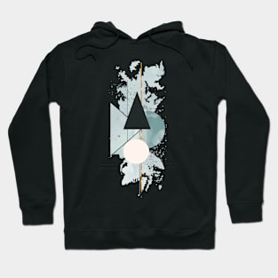 Abstract unique geometrical art design Hoodie